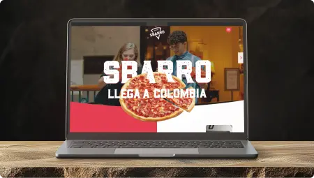 Ilustración proyecto página web sbarro